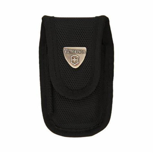 Funda Victorinox de nylon 100 mm de piel color negro - Flash $ales
